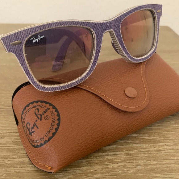 Ray-Ban Accessories - Ray-Ban Violet Denim Gradient Sunglasses